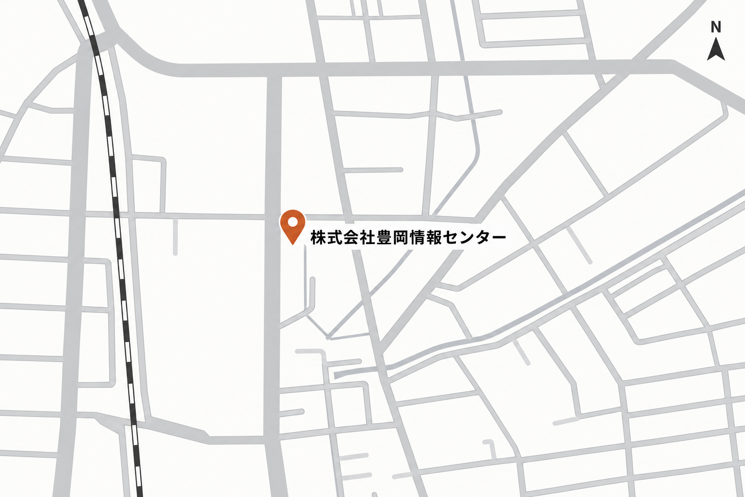 株式会社豊岡情報センターの所在地地図
